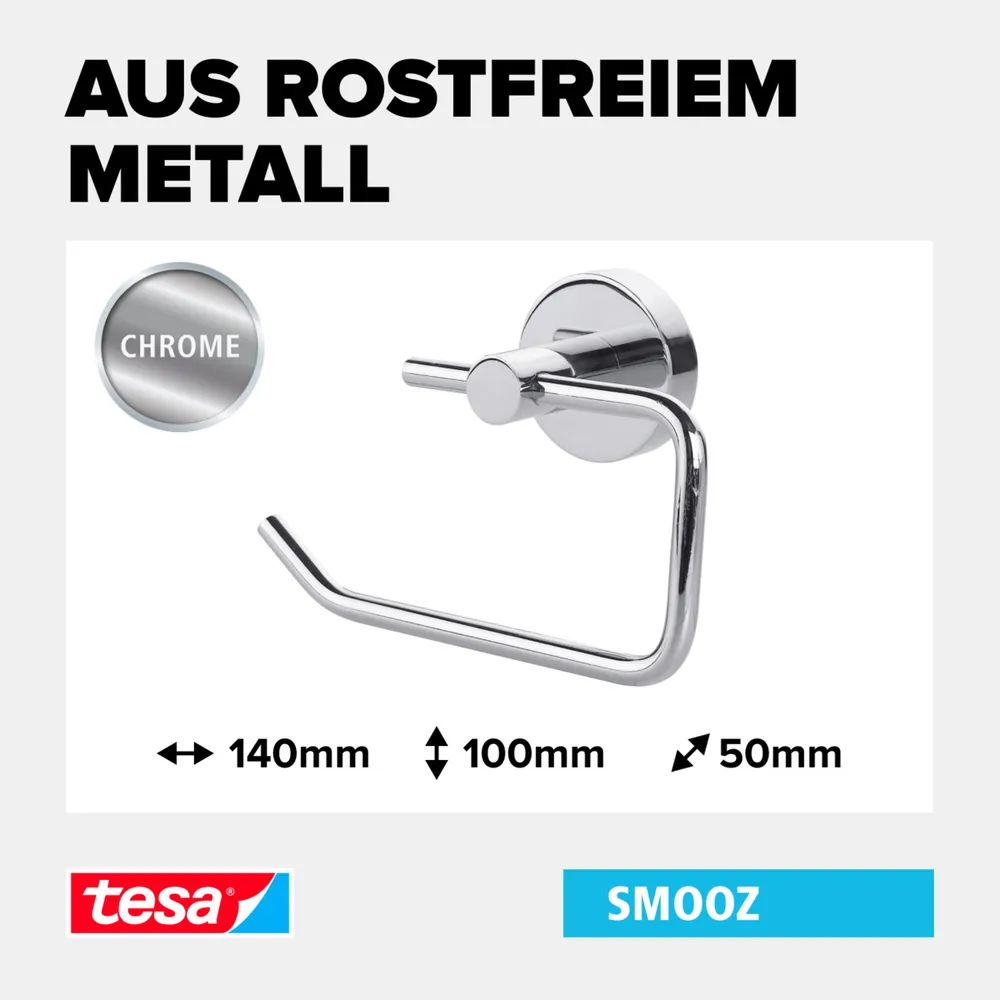 Tesa Smooz - Toilettenpapierhalter - Metall