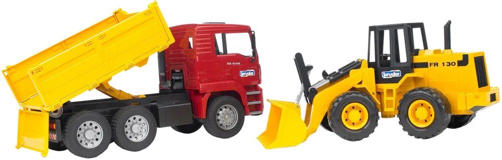 Bruder Construction truck with articulated road loader - 3 Jahr(e) - ABS Synthetik - Mehrfarbig