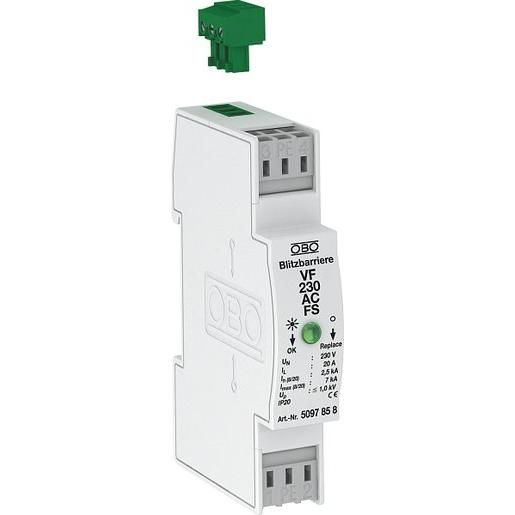OBO BLITZBARRIERE M.FERNSIGN. 230V / OBO VF230-AC-FS 5097858