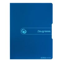 Herlitz Zeugnisse - Konventioneller Dateiordner - A4 - Polypropylen (PP) - Blau - Porträt - 20 Taschen