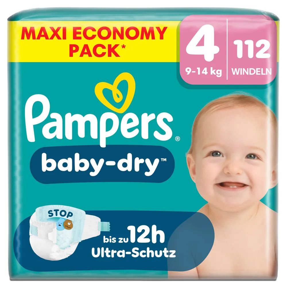 Pampers Baby Dry Gr.4 Maxi 9-14kg Maxi 