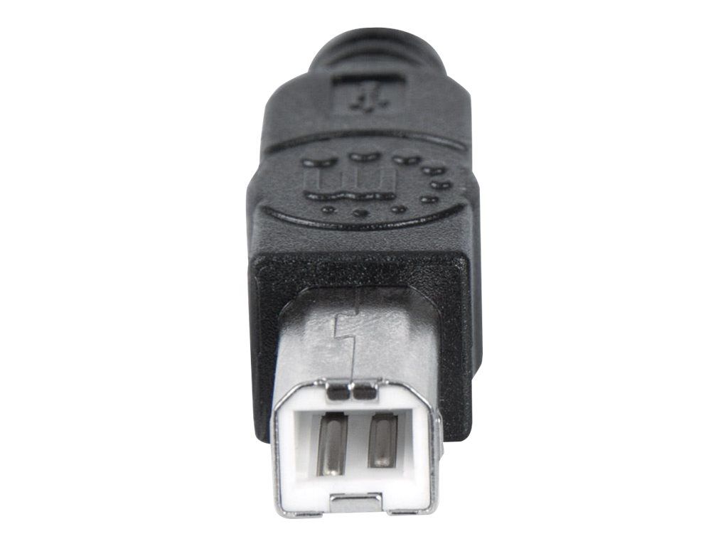 Manhattan USB-A to USB-B Cable, 5m, Male to Male, 480 Mbps (USB 2.0)