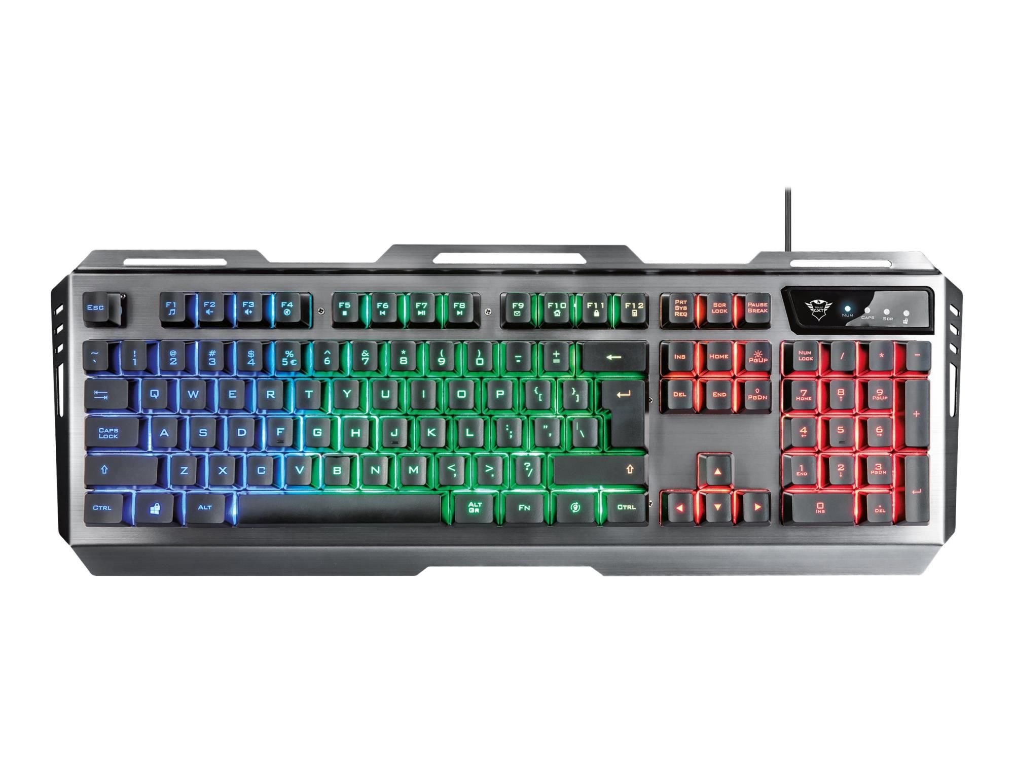 Trust GXT 845 Tural Gaming Combo - Tastatur-und-Maus-Set