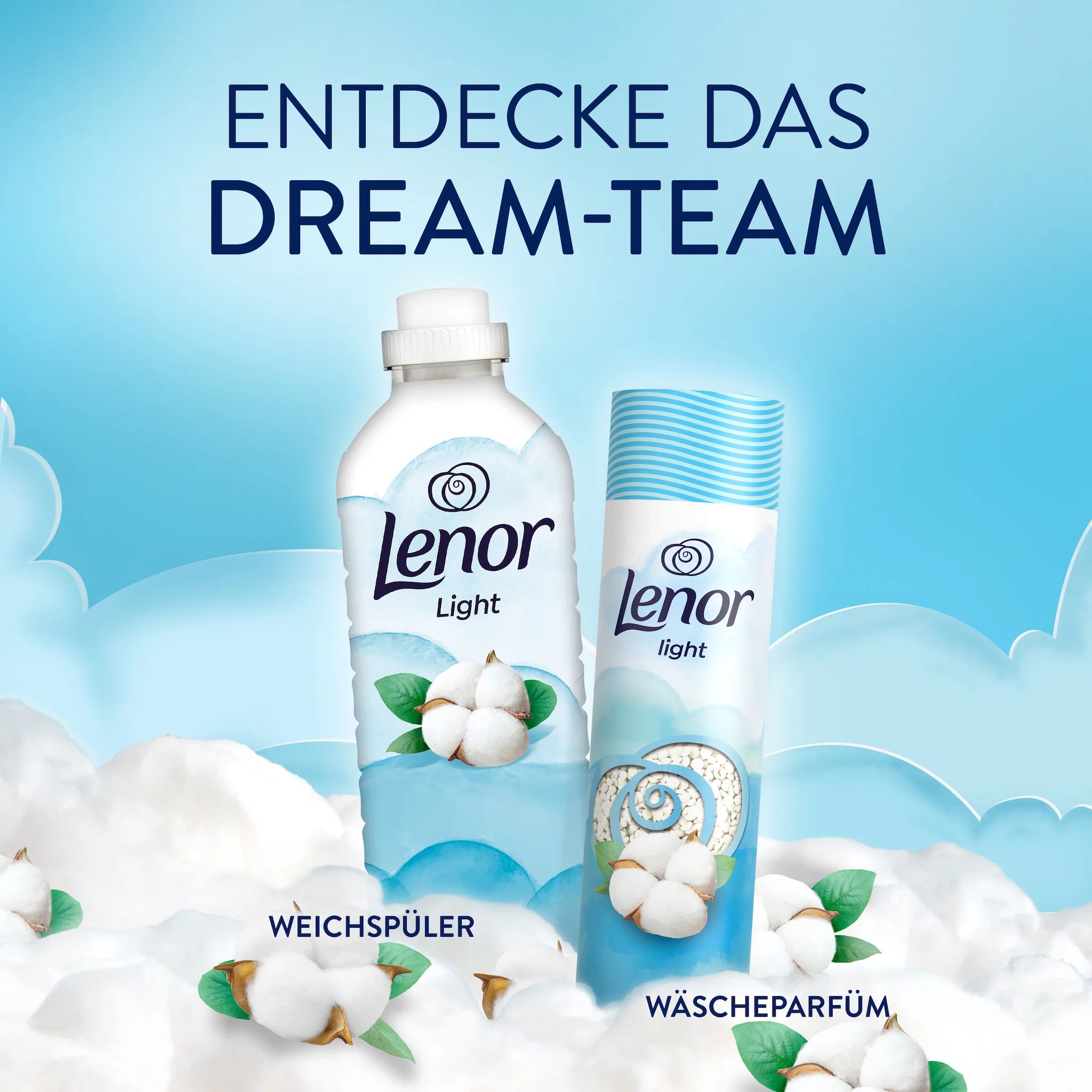 Lenor Light Frische Baumwollblüte Flasche - 882 - 42 WL