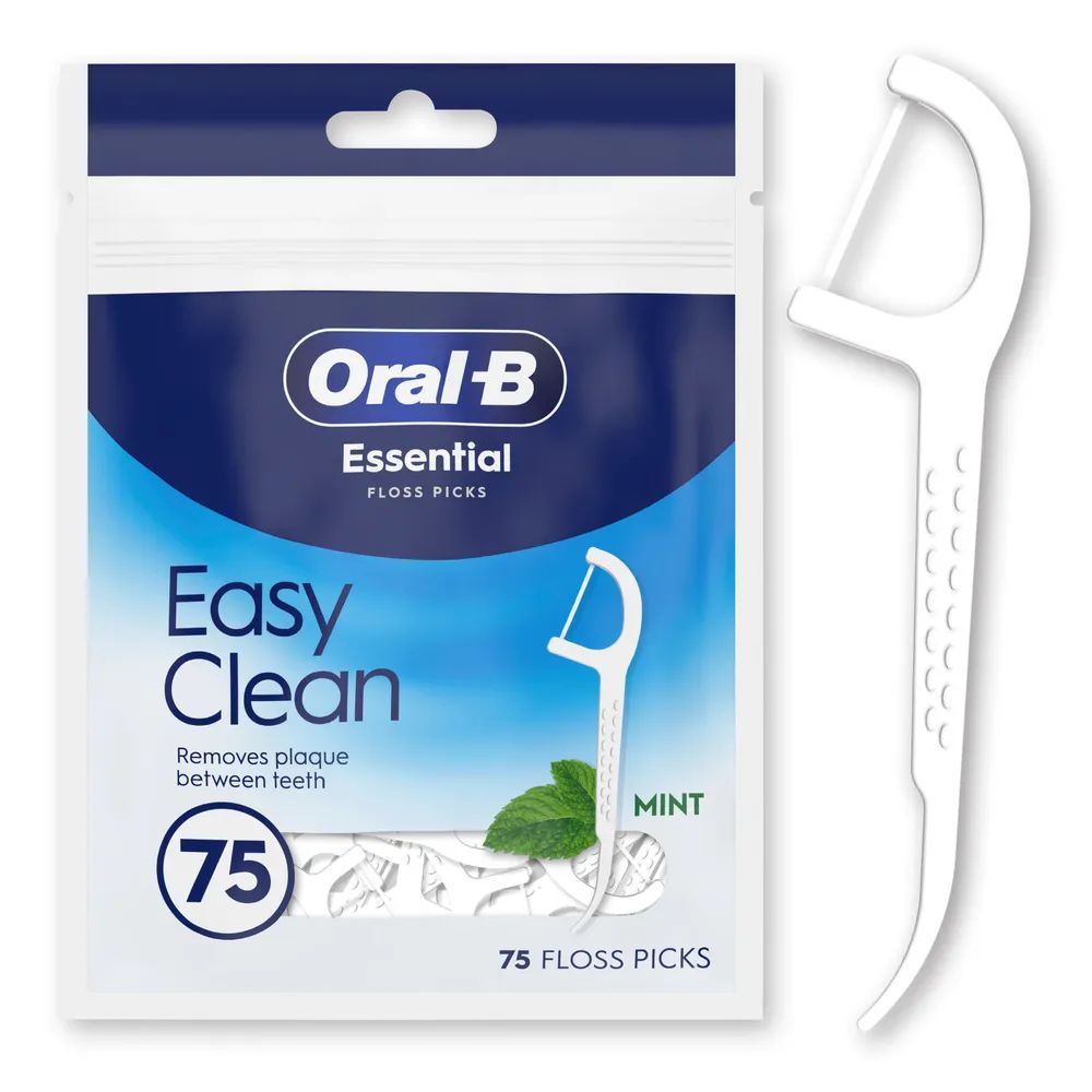 Oral-B Essential Floss Zahnseide Sticks 75er
