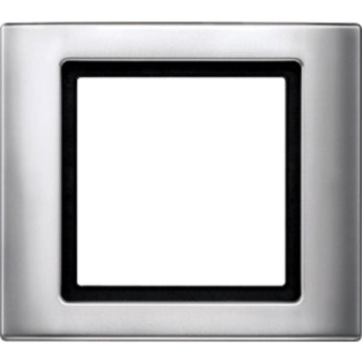 Merten RAHMEN, 1FACH, ALUMINIUM / MERTEN 400160 AQUADESIGN 400160