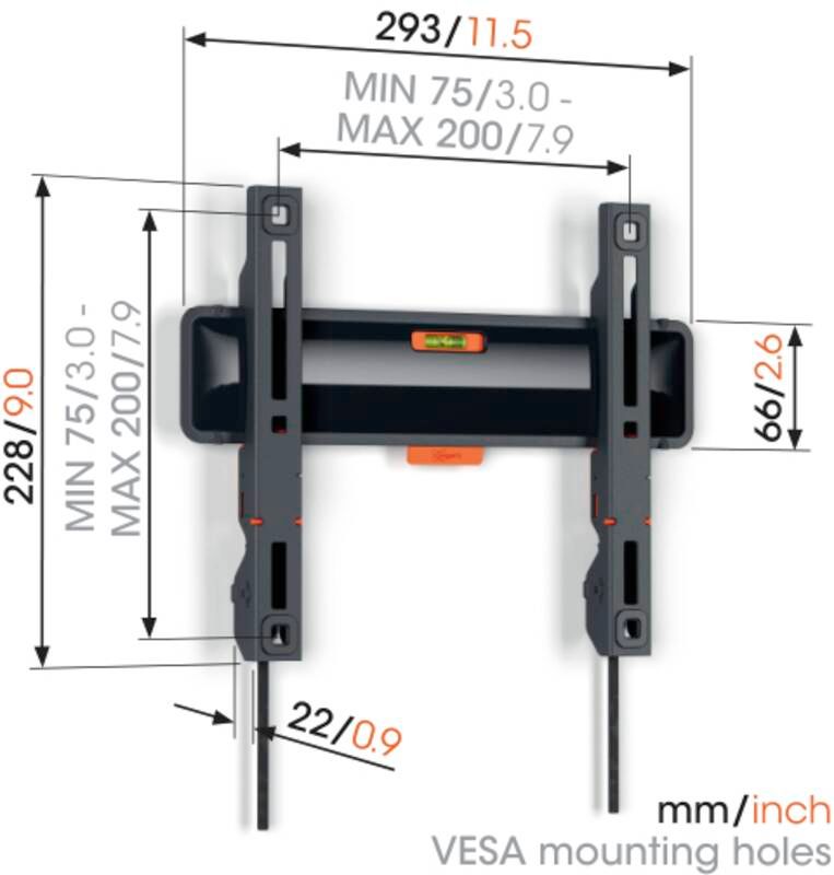 Vogel`s Wandhalterung TVM 3205