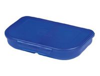Herlitz 11415304 - Blau - Rechteckig - 230 mm - 155 mm - 40 mm