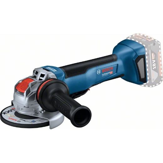 Akku-Winkelschleifer mit X-LOCK GWX 18V-10 P, (solo, L)