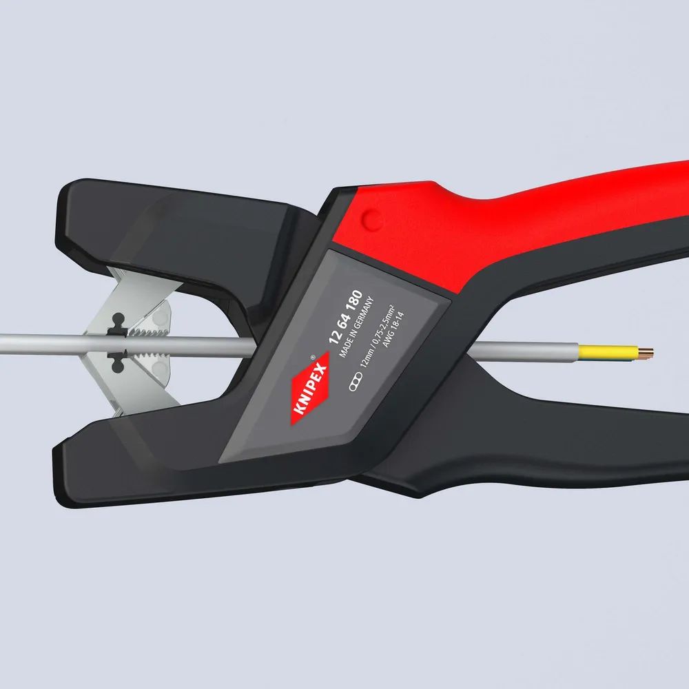 KNIPEX Automatische Flachkabel-Abisolierzange 180 mm