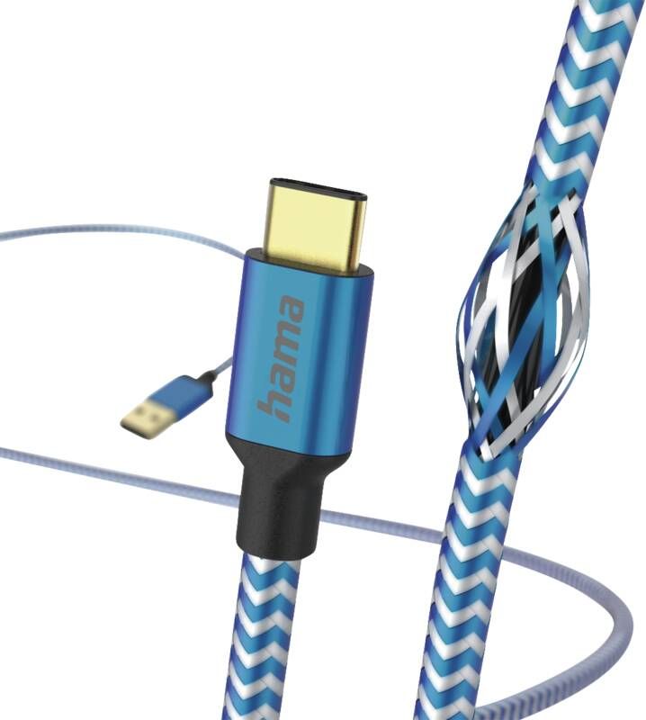 Hama 201558 USB-KabelReflective,A-C,1.5m