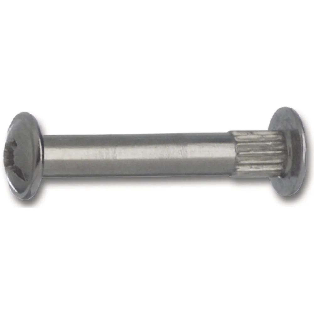 Schachermayer VVP SECOTEC Verbindungsschrauben M4 vernickelt für Holzstärke 30-40 mm SB-8 BL1