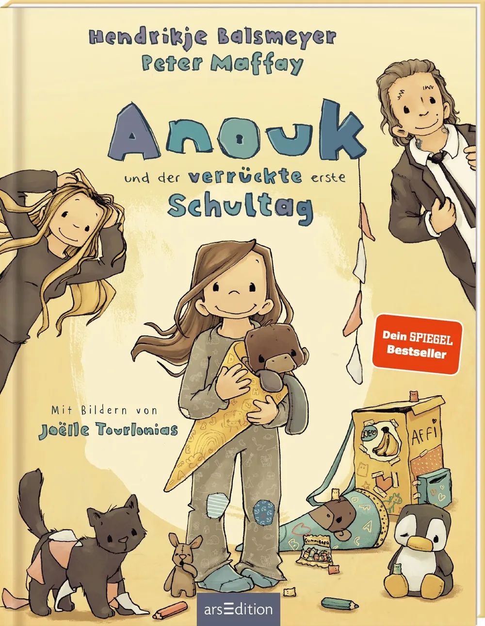 Ars Edition GmbH Anouk und der verrückte erste Schultag