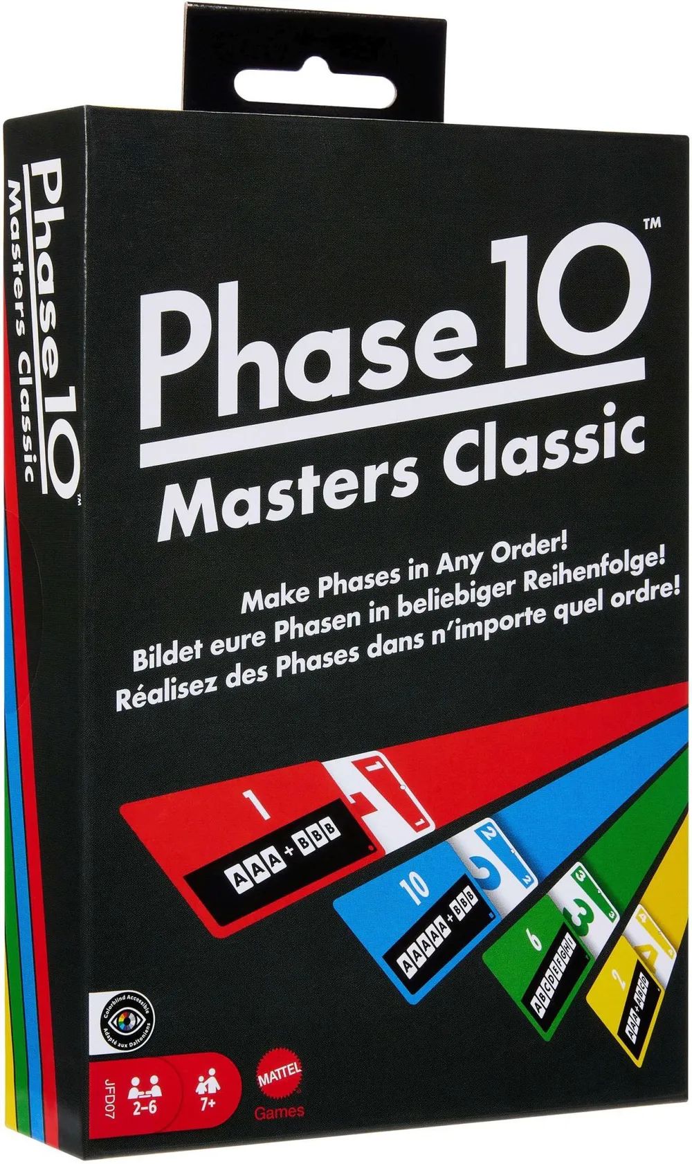 Mattel GmbH Phase 10 Masters Classic Kartenspiel, an