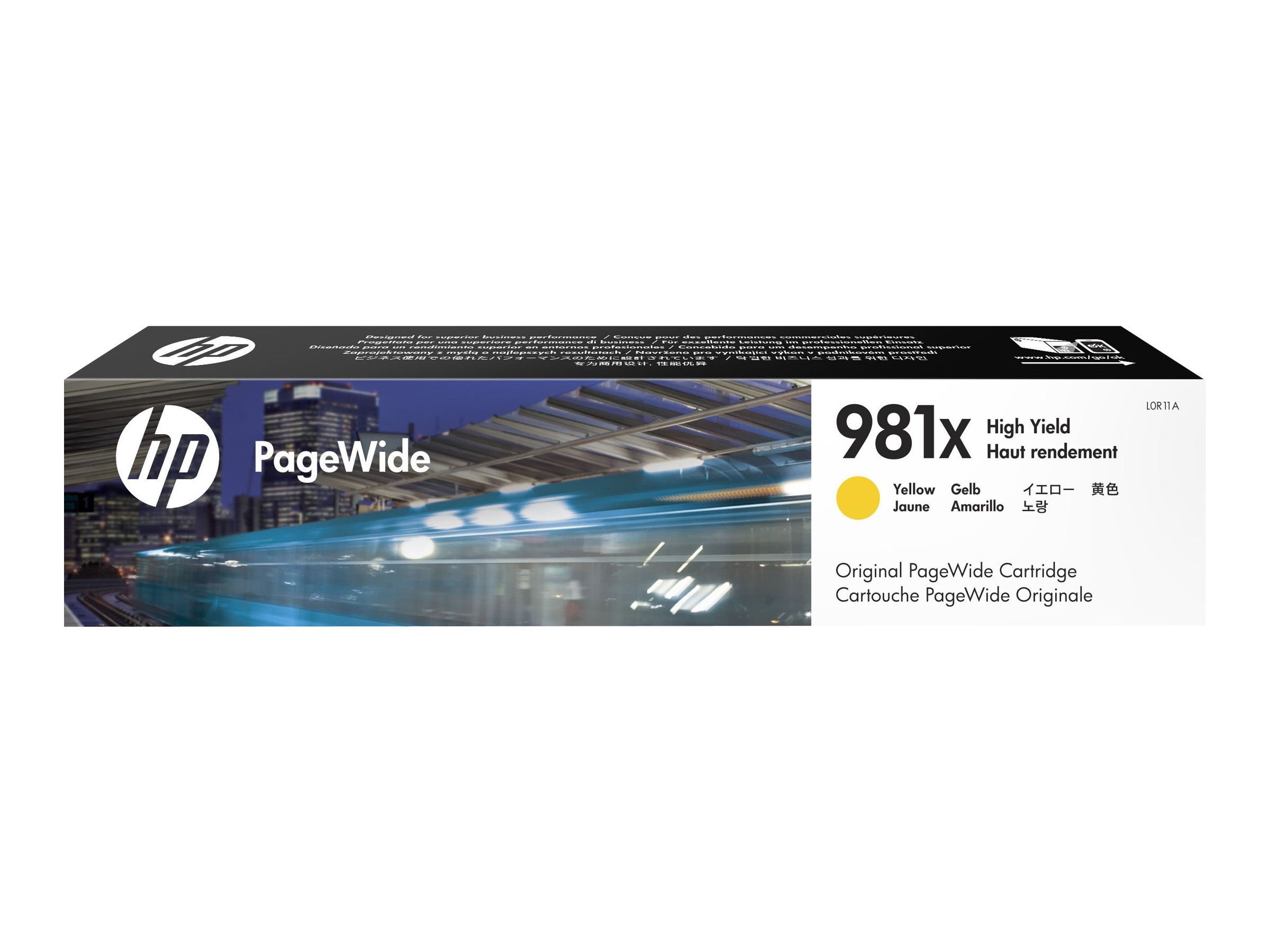 HP 981X - 116 ml - Hohe Ergiebigkeit - Gelb - original