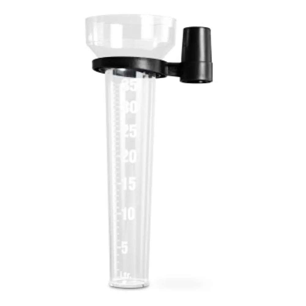 Hama Regenmesser, analog, mit Halter, Transparent
