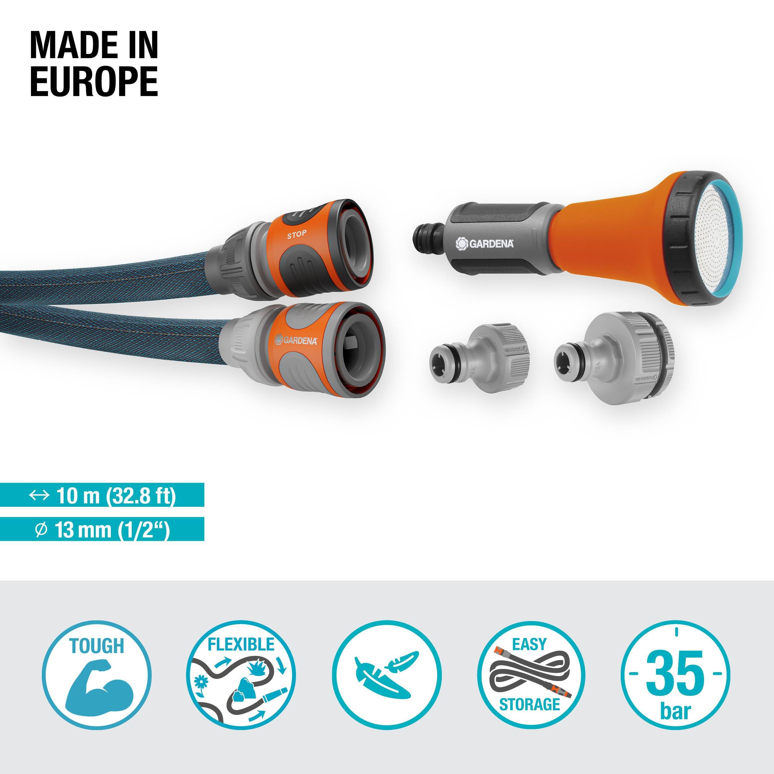 Gardena Liano™ Xtreme 1/2", 10 m Set