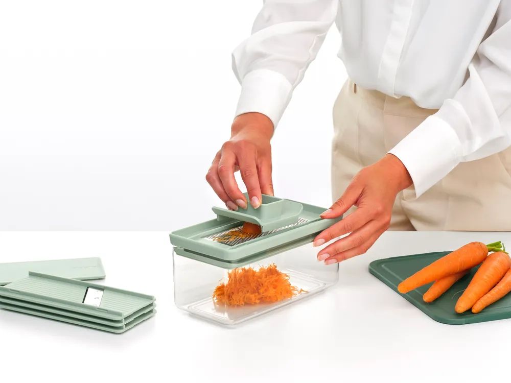 Brabantia Tasty+ Hobel- und Reibe-Set - Jade Green