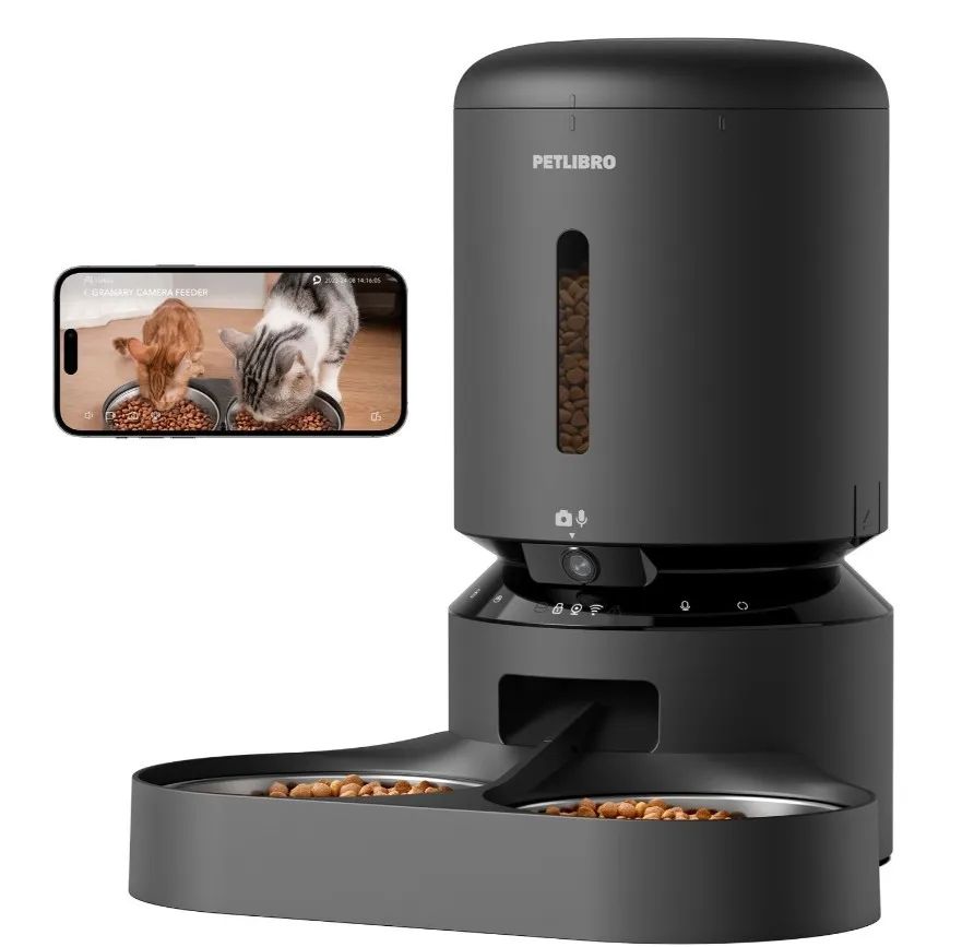 Bullboat PETLIBRO GRANARY WIFI DUAL FOOD TRAY BLACK