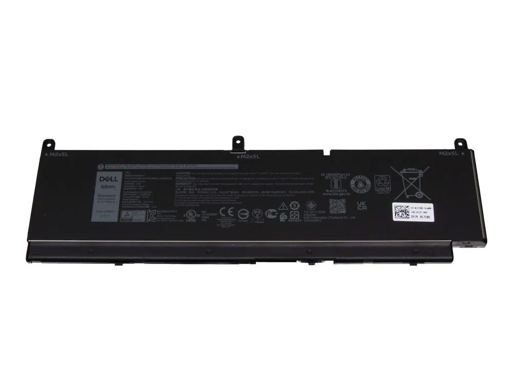 Dell Battery BTRY PRI 68Whr 6C LITH BYD - Batterie - 5.663 mAh