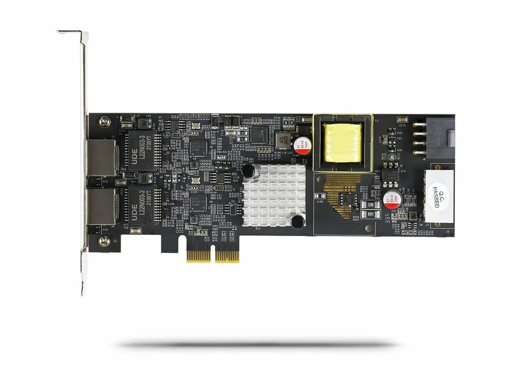 StarTech.com 2-Port 2.5Gbps PoE Network Card, Intel I225-V, 802.3af/at
