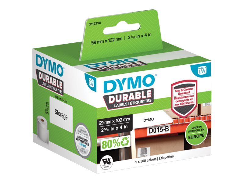 Dymo LabelWriter DURABLE - Polypropylen (PP)