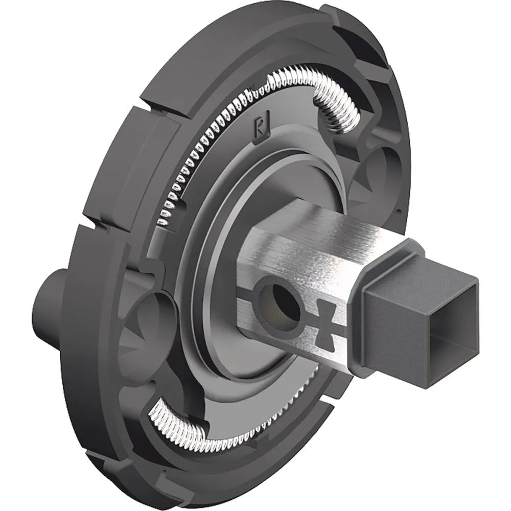 FSB Adapter-Rosette Drücker Führungsansatz 8 mm AGL links, schwarz