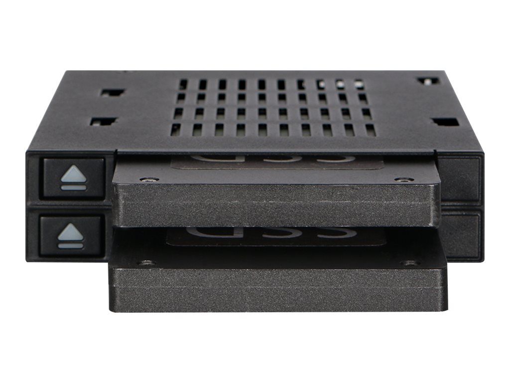 Icy Dock flexiDOCK MB522SP-B - Gehäuse für Speicherlaufwerke - 2.5" (6.4 cm)