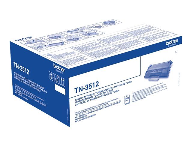 Brother TN3512 - Schwarz - original - Tonerpatrone