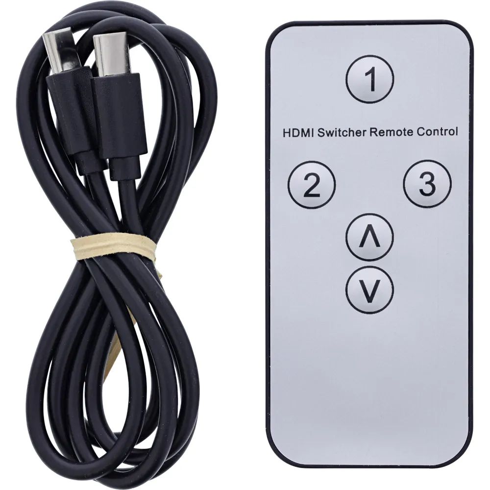 InLine HDMI Switch - 3-fach - 8K4K@60Hz - HDCP 2.3
