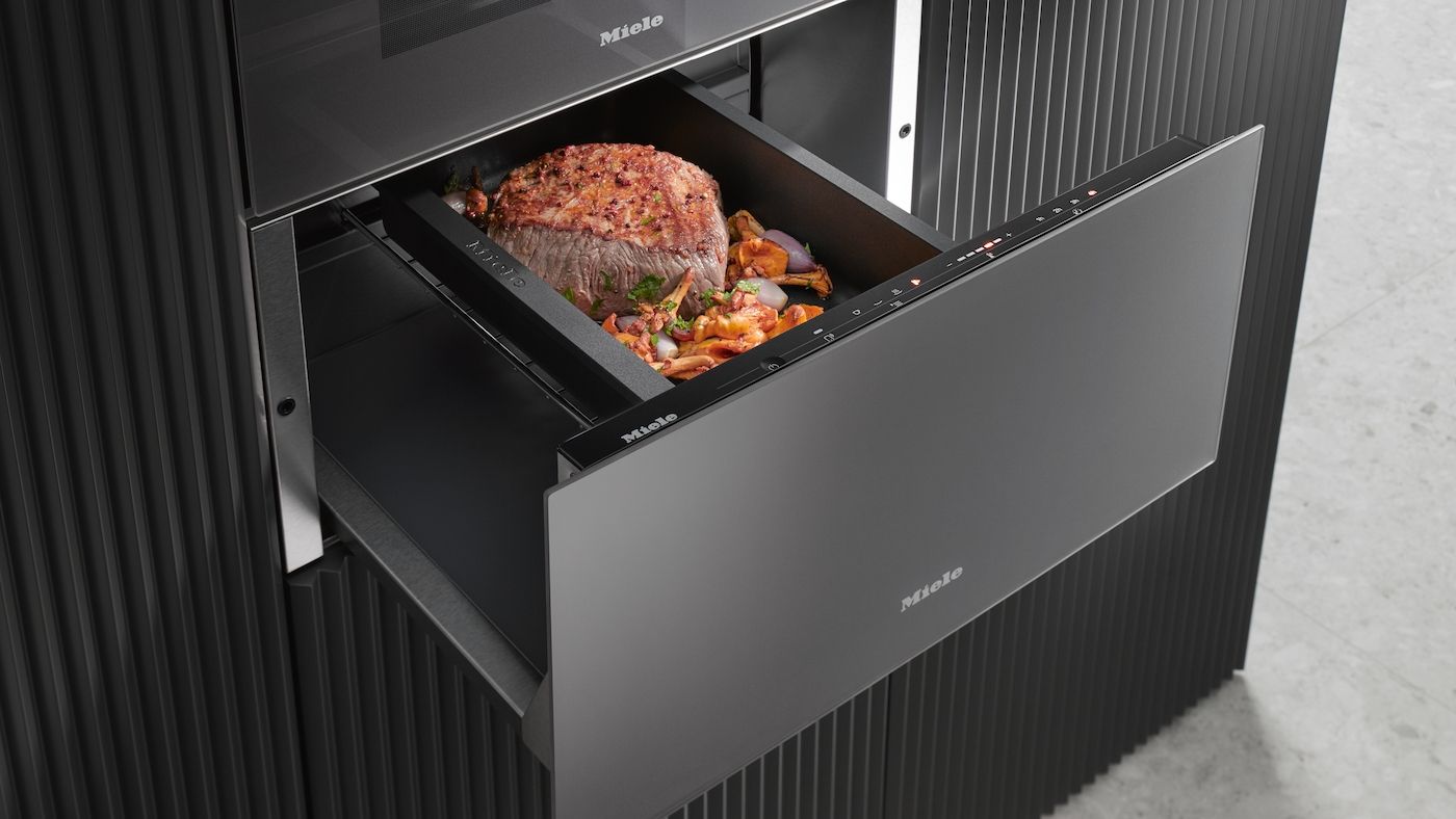 Miele Gourmet-Wärmeschublade ESW7020, OBSW/MATT 125 Gala Ed