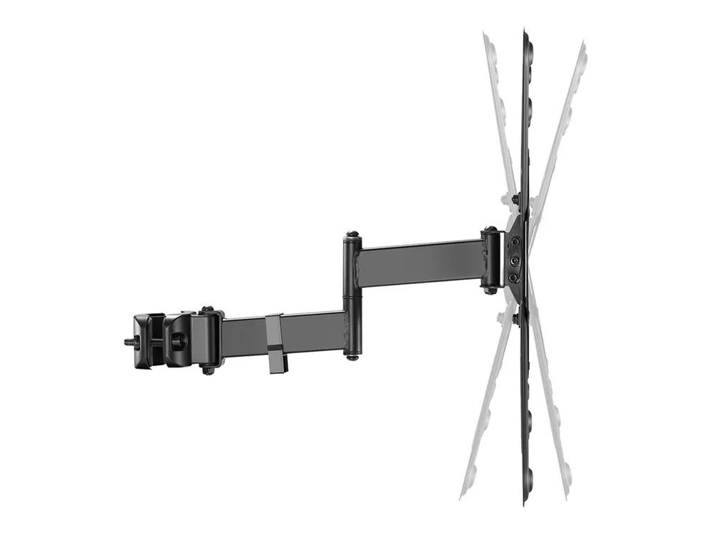Neomounts FL40-450BL14 - Befestigungskit (VESA-Platte, Stangenbefestigung, Adapter für Halterung)