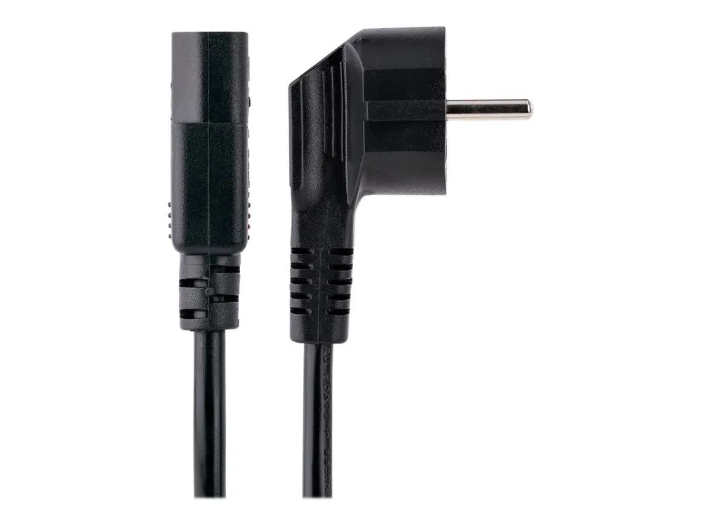 StarTech.com 1 m C13 Stromkabel, EU Schuko auf C13, 10A 250V, Netzkabel - Stromkabel - power CEE 7/7 (S)
