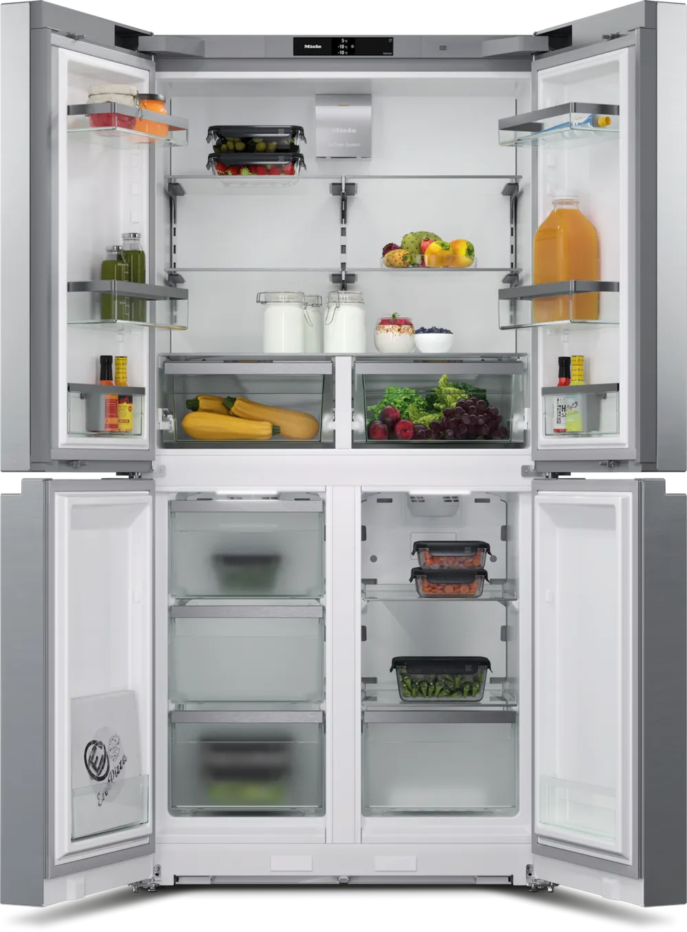 Miele KFFD 6741 edt/cs Stand Kühl-Gefrierkombination
