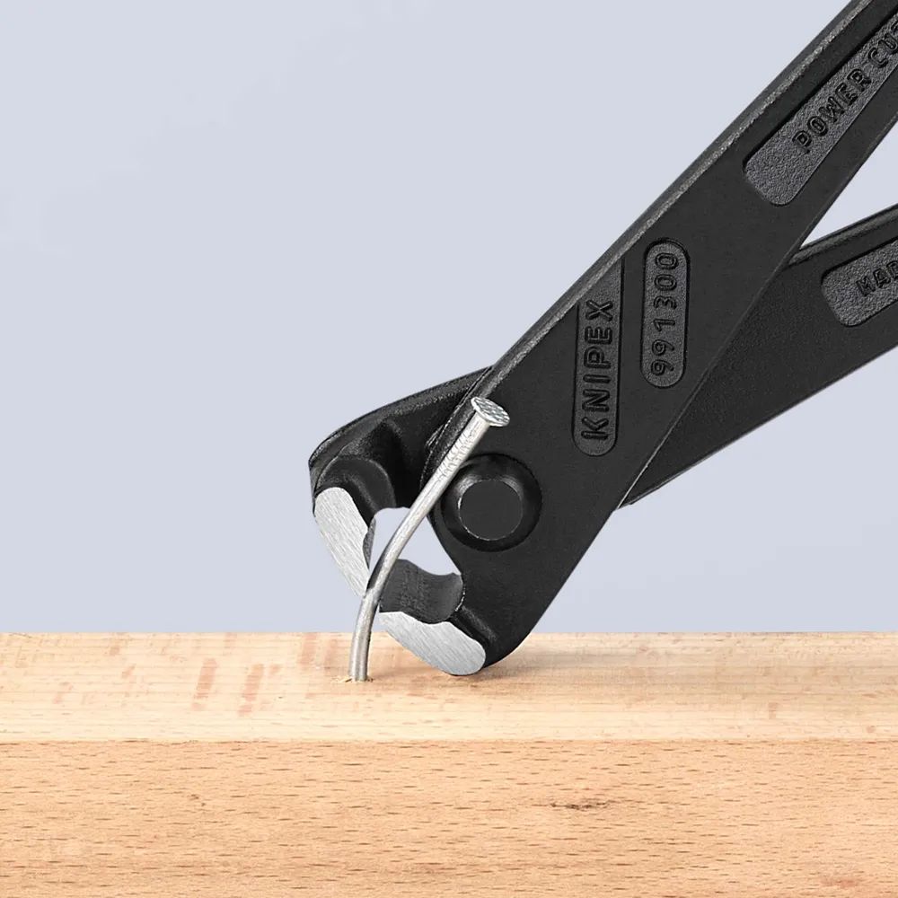 KNIPEX Kraft-Monierzange hochübersetzt mit Kunststoff überzogen schwarz atramentiert 300 mm