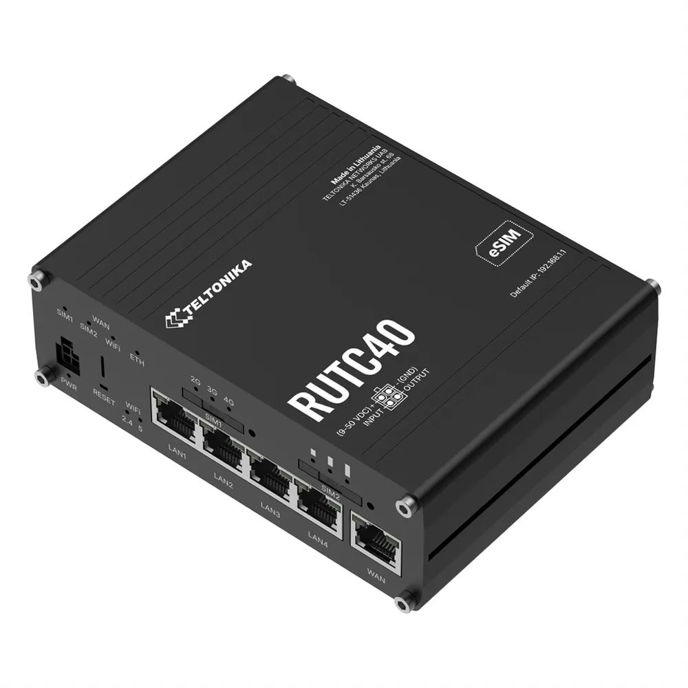 Teltonika · Router· RUTC40· 4G Edge