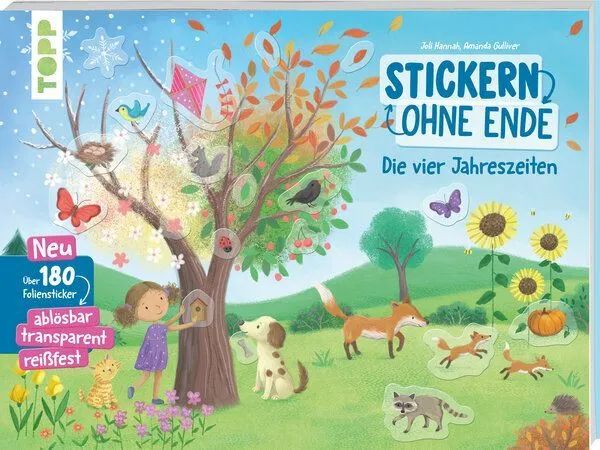 frechverlag GmbH Stickern ohne Ende - Die vier Jahreszeit