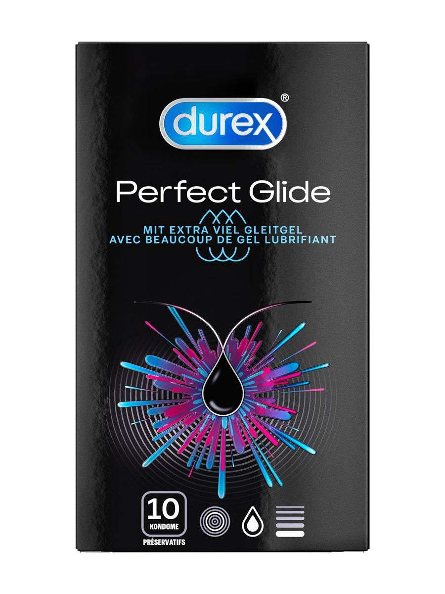 Durex Perfect Glide Kondom 10er - Analkondom