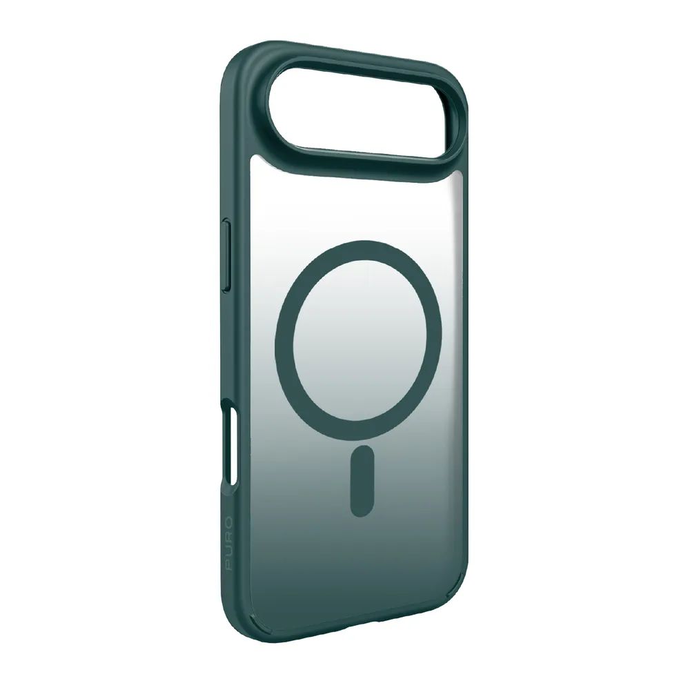 PURO GRADIENT MagSafe kompatibles Cover für iPhone 17 AIR, grün