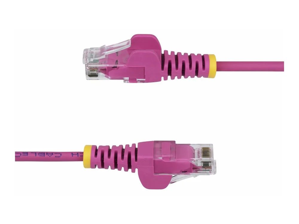 StarTech.com 2m Pink Slim CAT6 Ethernet Cable, Snagless, 28AWG, LSZH - Patch-Kabel - RJ-45 (M)