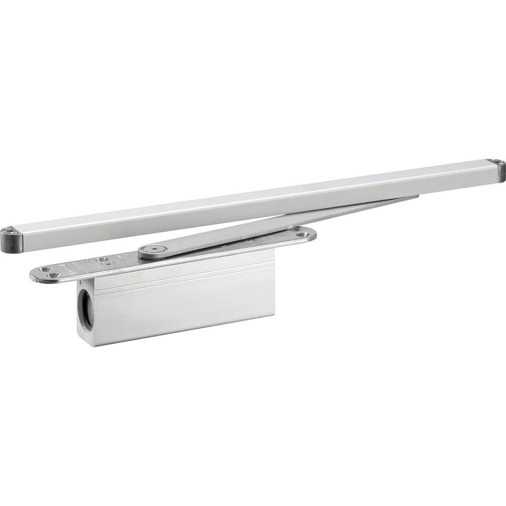 Geze Türdämpfung ActiveStop integriert, Flügelbreite 1100 mm, universal, silber