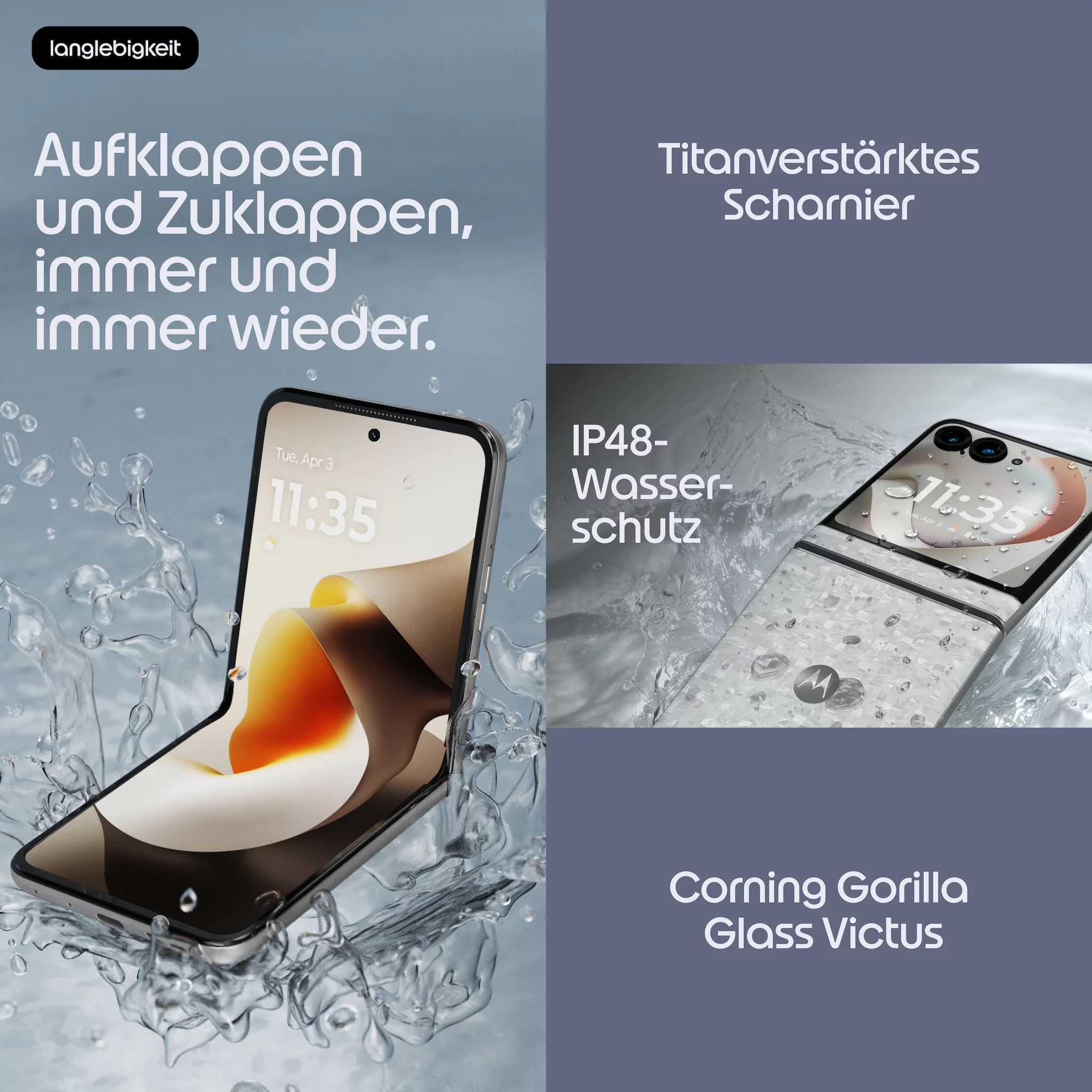 MOTOROLA MOTO RAZR 70 8/256GB, PANTONE HEMATITE