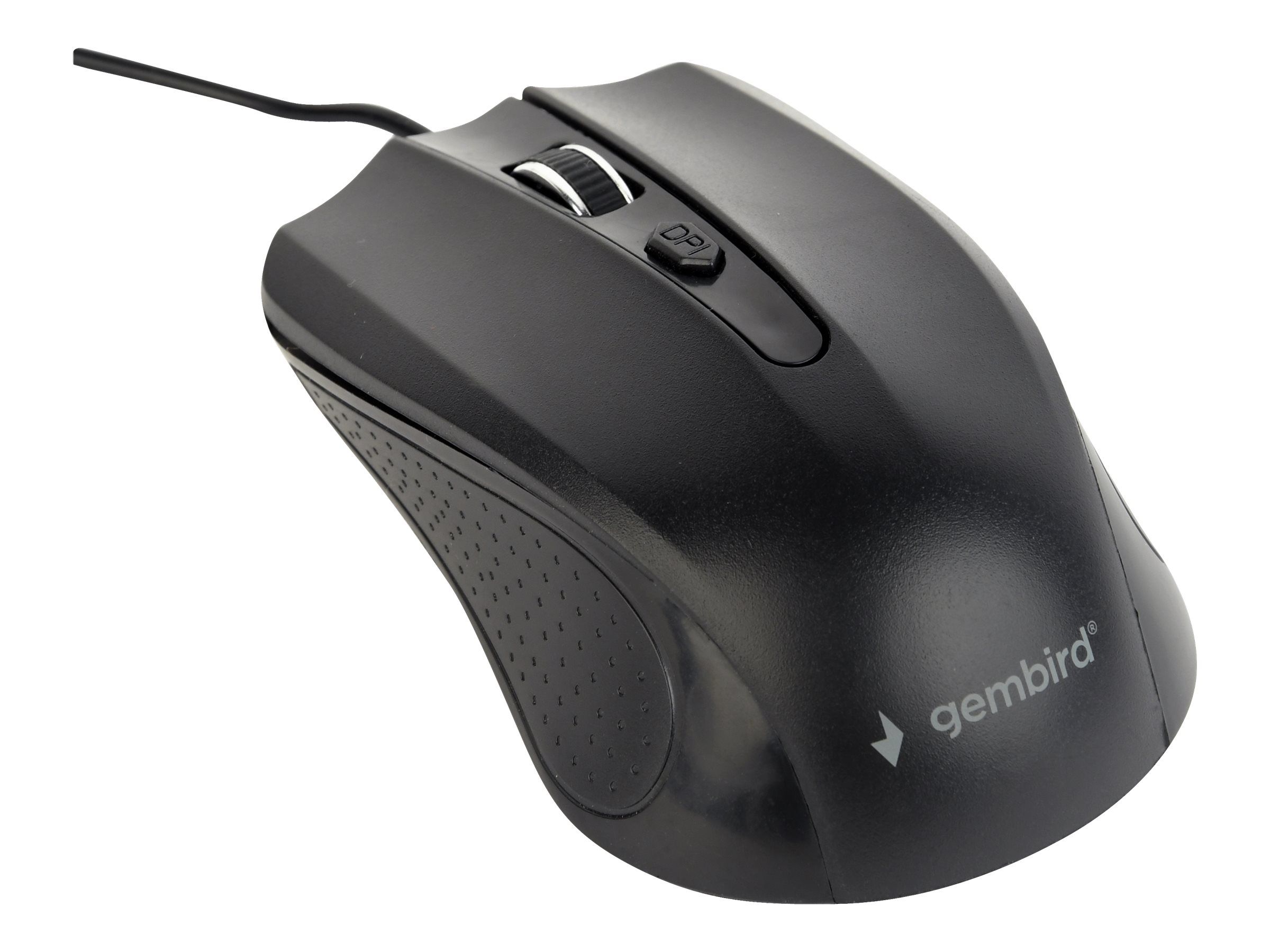 Gembird MUS-4B-01 - Maus - optisch - 4 Tasten