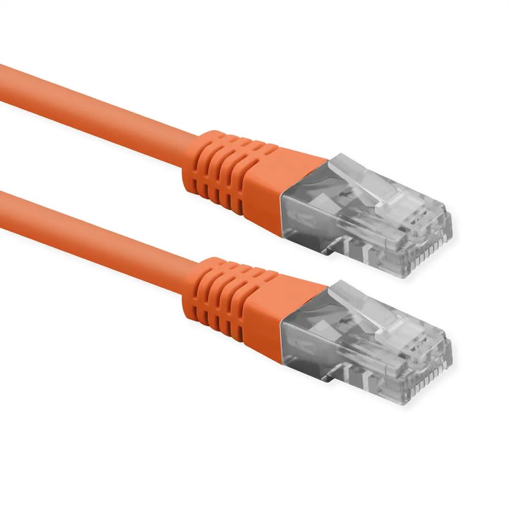 ROLINE Patchkabel Cat.6 (Class E), UTP, PoE, orange, 3 m