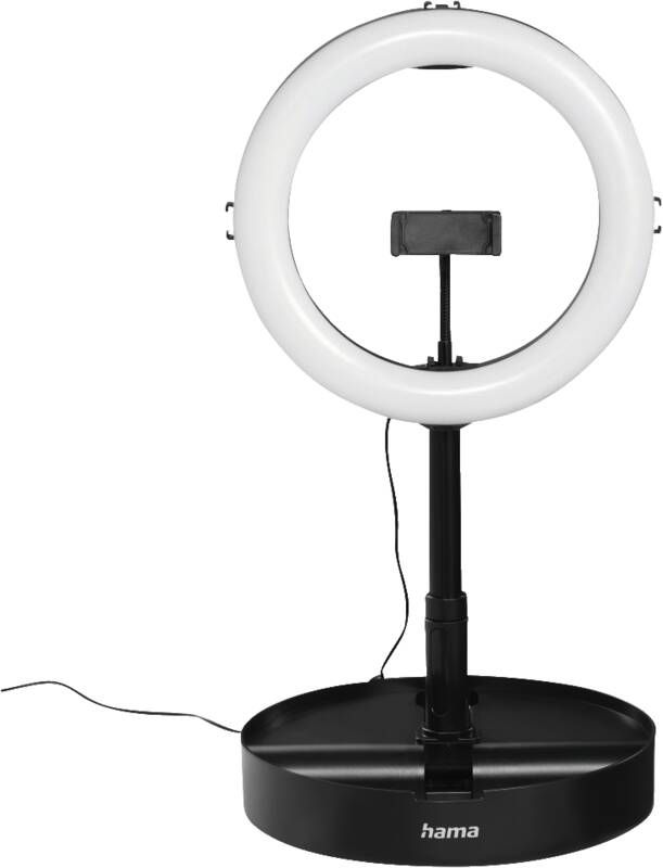 Hama Videoleuchte 4658 LED-Ringleuchte SpotLight FoldUp