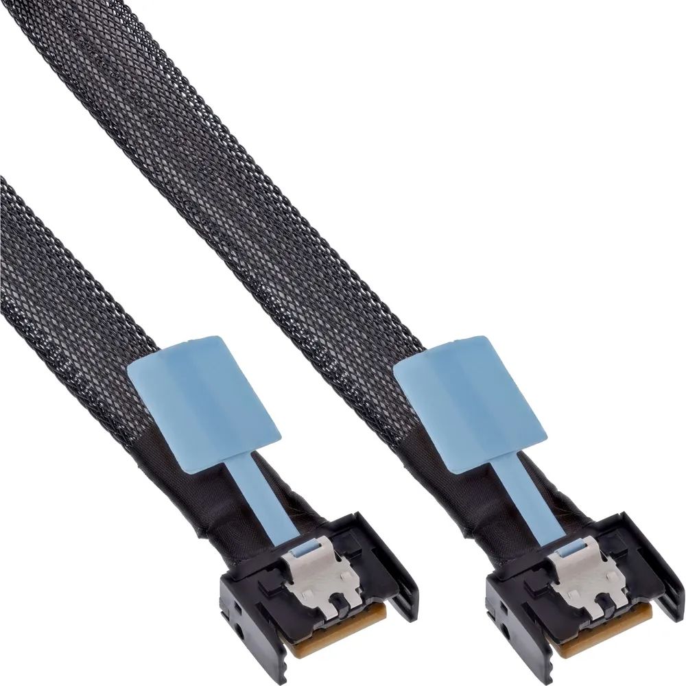 InLine MCIO Kabel - MCIO x4 Stecker zu MCIO x4 Stecker - 1m