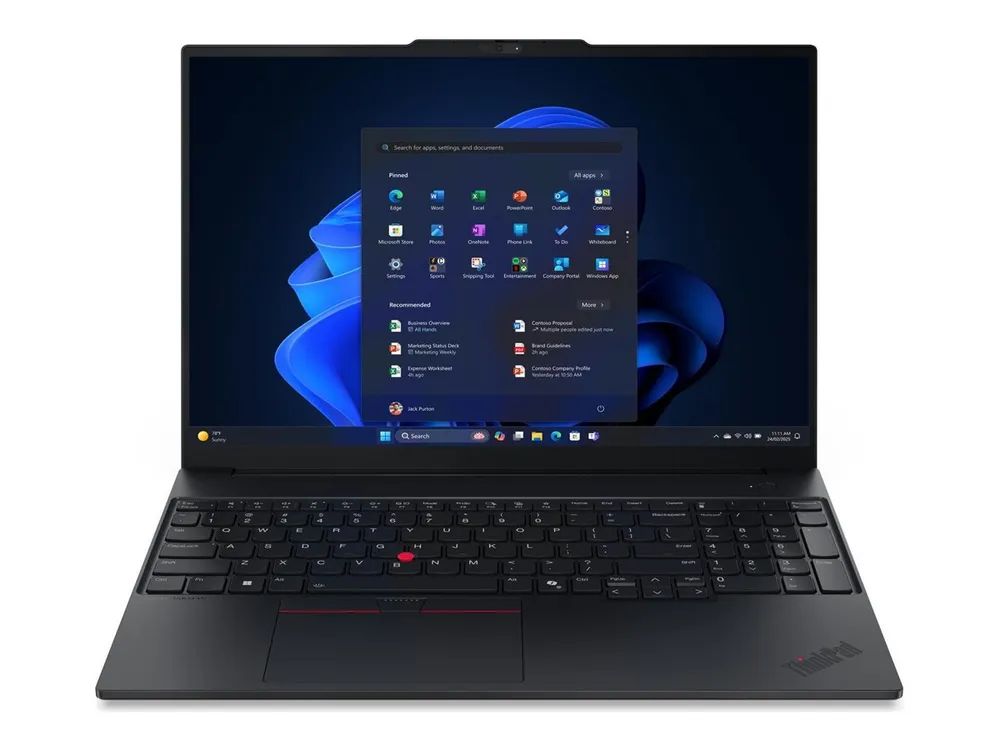 Lenovo ThinkPad E16 Gen 4 21Y4 - AMD Ryzen AI 7 445 / 2 GHz - Win 11 Pro - Radeon 840M - 32 GB RAM - 512 GB SSD TCG Opal Encryption 2, NVMe - 40.6 cm (16")