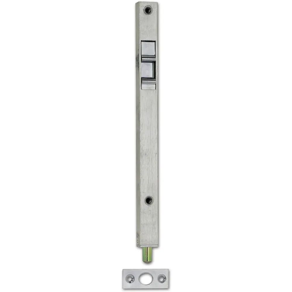 Strenger Türkantriegel U-Gehäuse mitGriffschieber 250 x 20 x 15 mm, Hub 22, verzinkt