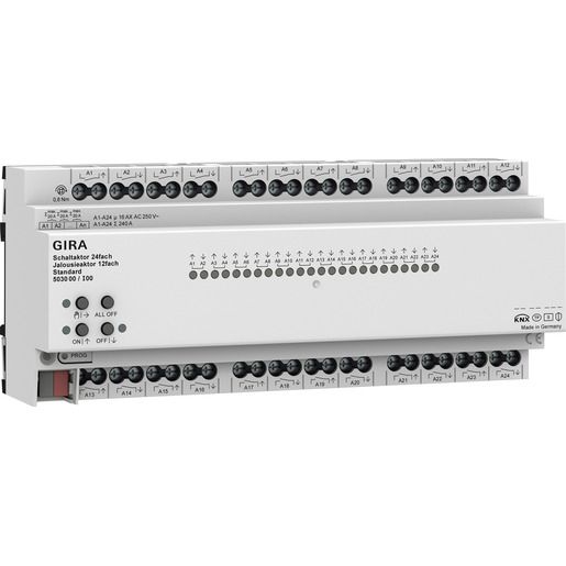 Gira SCHALT-/JAL.AKTOR 24F/12F 16 A / GIRA 503000 STANDARD 503000