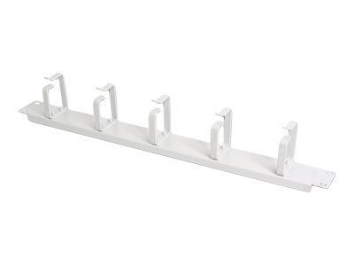 DIGITUS Kabelrangierpanel mit Kabelführungsbügeln für 483 mm (19")-Schränke, 2HE